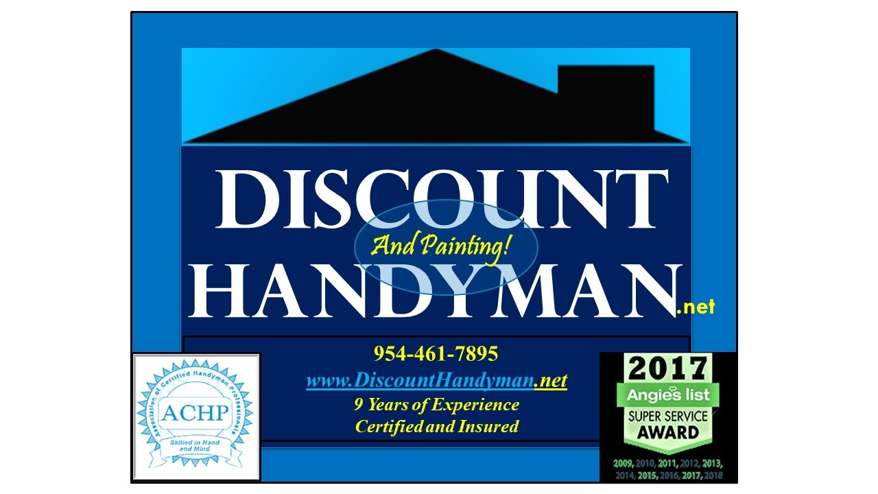 Discount Painting & Handyman Services Reviews Fort Lauderdale, FL Angie's List